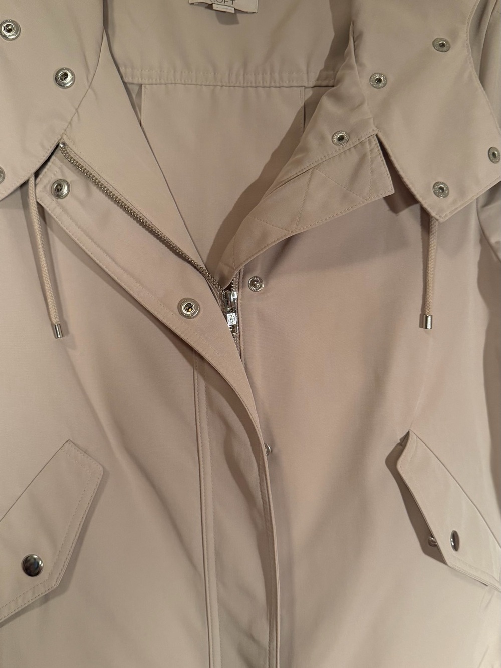 LOFT Sandstone Hooded Utility Jacket - Picture 14 of 16